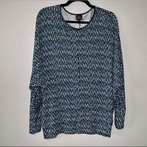 Worthington | 3/4 sleeve work top